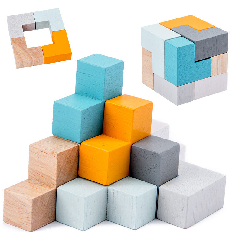 Puzzle wooden toy