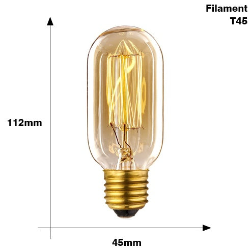 Incandescent filament Retro Edison Light Bulb