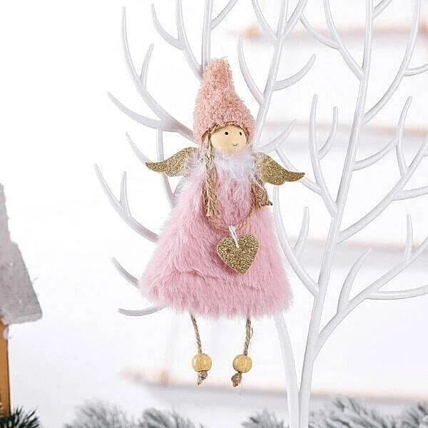 Christmas plush angel decorations