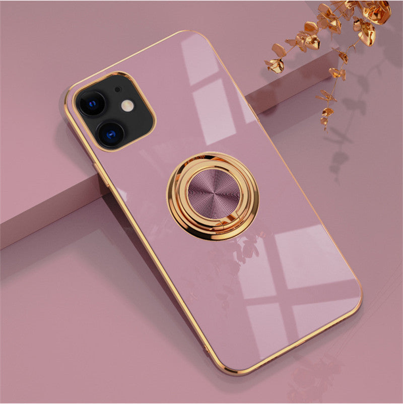 Luxury Silicone Plating Case for iPhone 11/12 Series