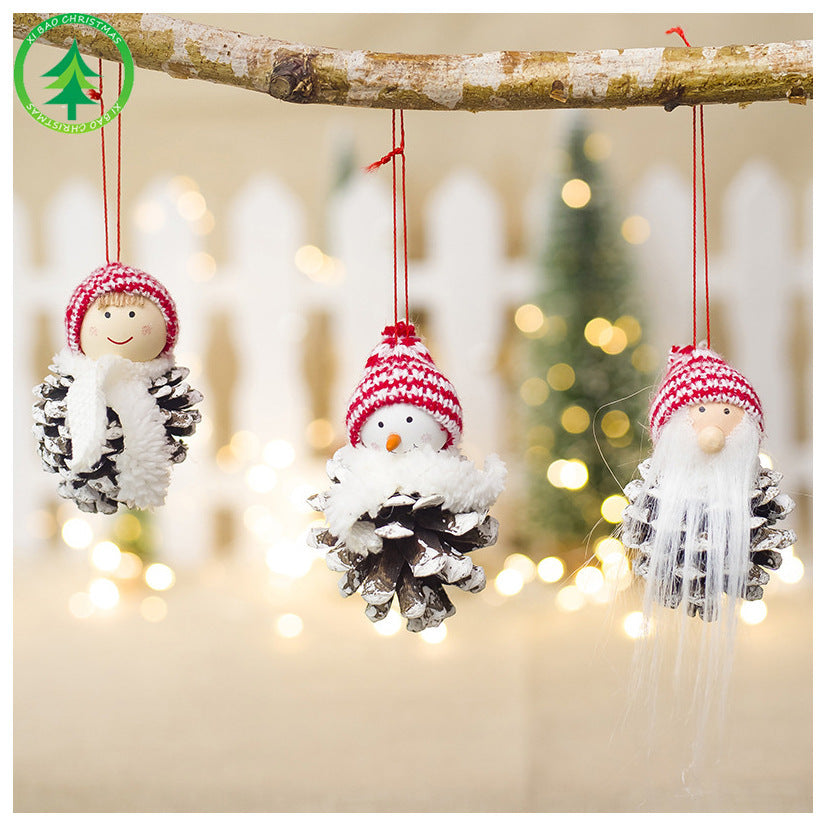 Christmas Decoration Creative Wood Doll