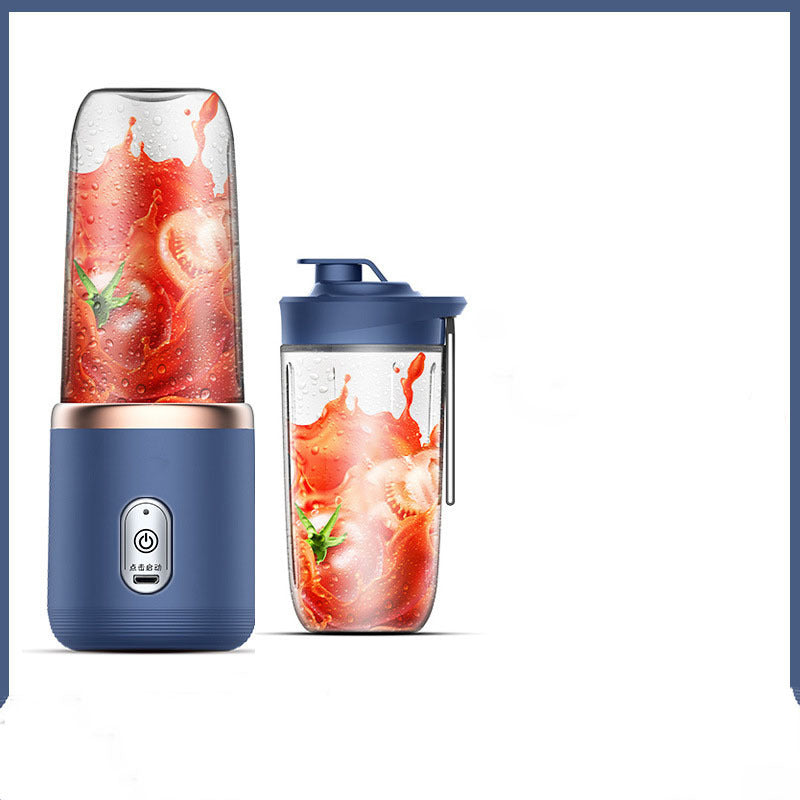 Portable 6-Blade Blender - USB Rechargeable Smoothie & Juicer Cup