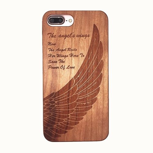 Wooden mobile phone case