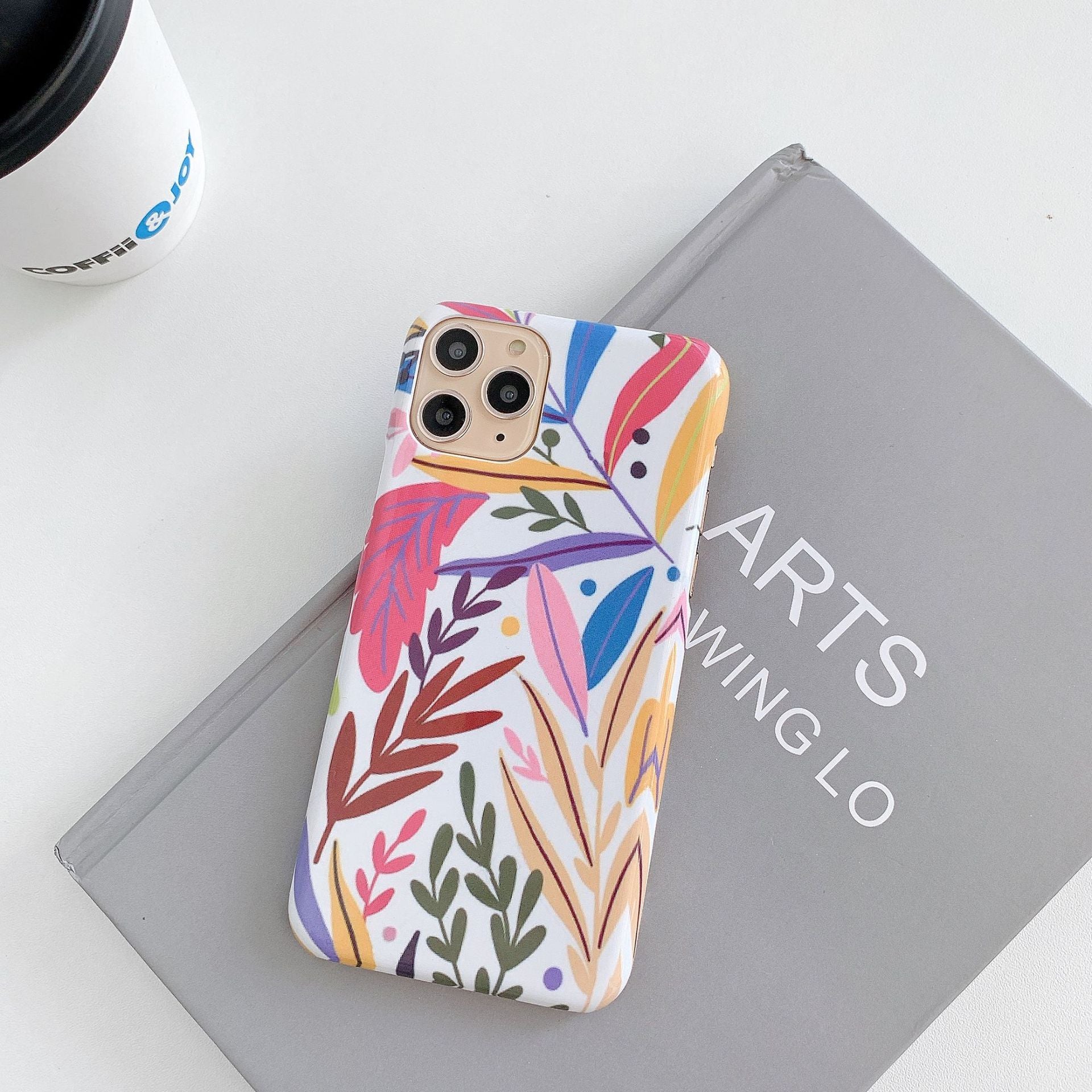 Korean Style Flower Phone Case Cover