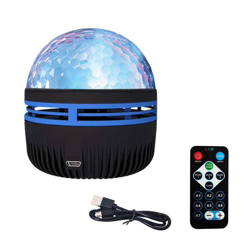 LED Star Galaxy Projector – Colorful Rotating Magic Ball