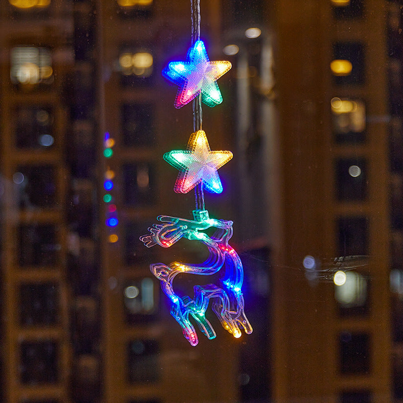 Christmas Atmosphere Layout Sucker Lamp