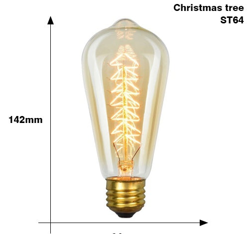 Incandescent filament Retro Edison Light Bulb