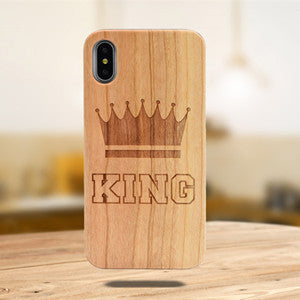 Wooden mobile phone case