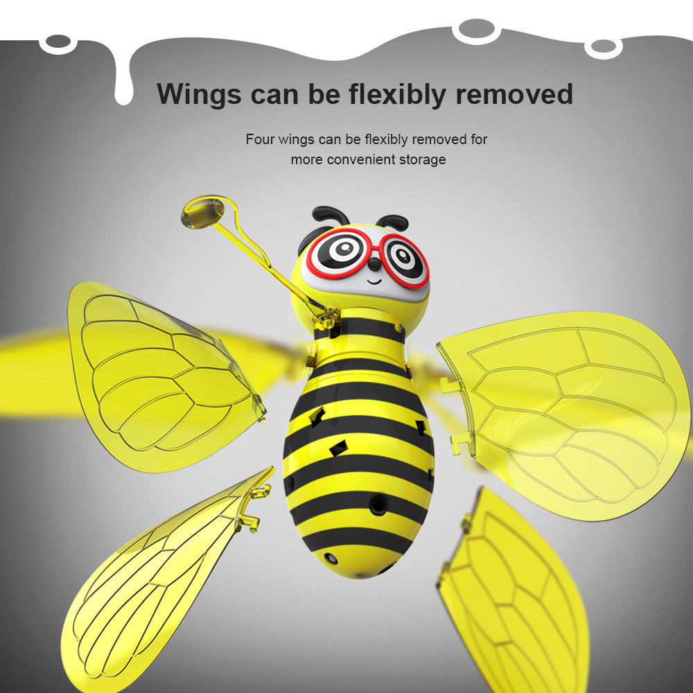 Mini Flying Bee Drone – RC Infrared Induction Helicopter