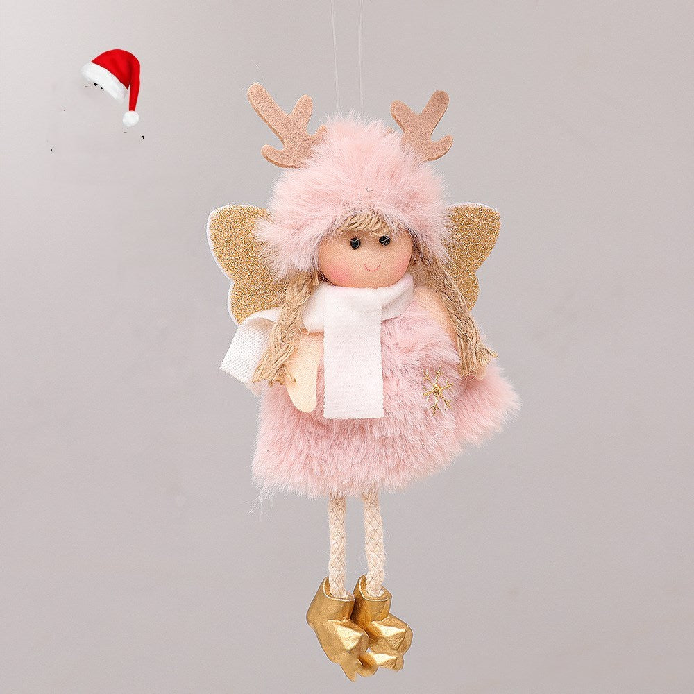 Christmas plush angel decorations