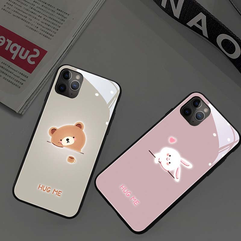 LED Light Phone Case for iPhone 11/8/7/6/XS/XR/SE