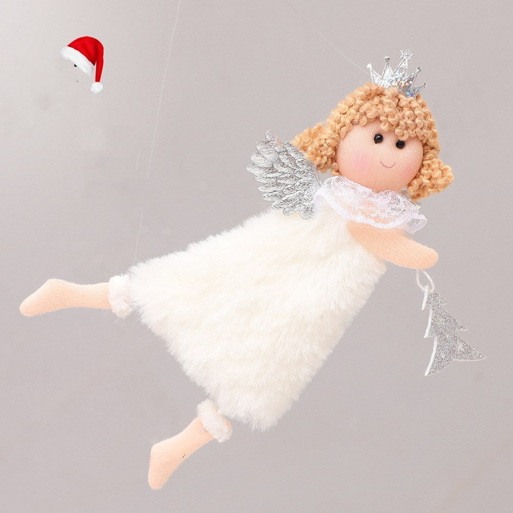 Christmas plush angel decorations