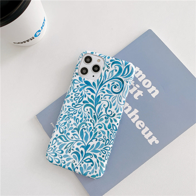 Korean Style Flower Phone Case Cover