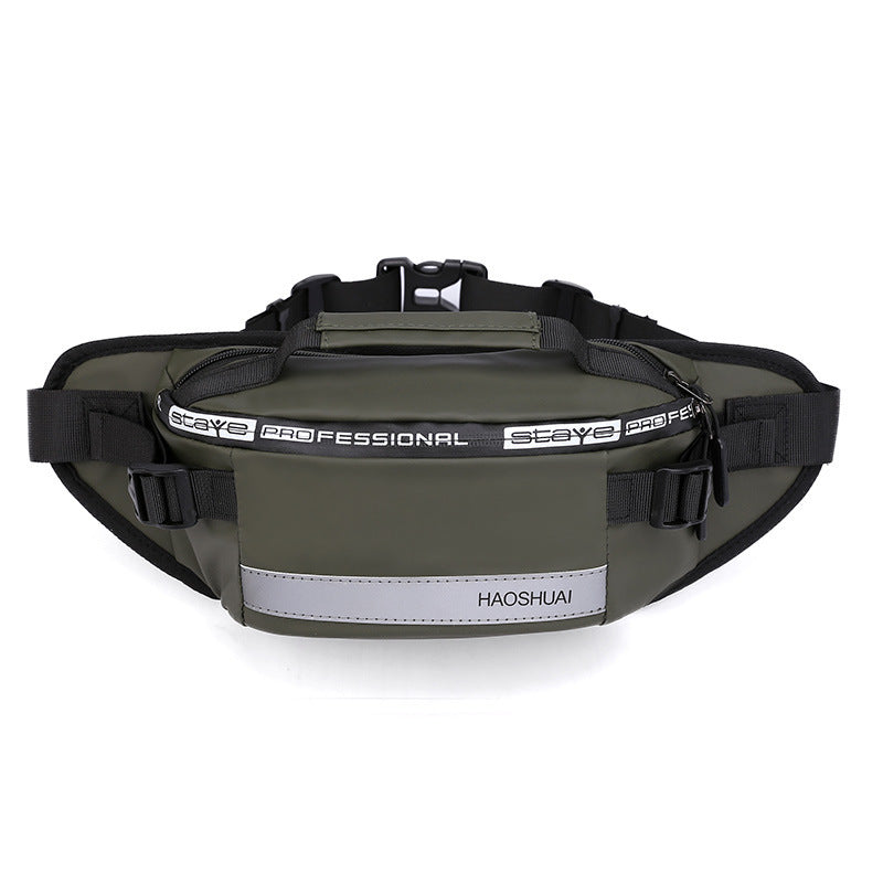 Reflective Cross body Waist Bag for Travel & Outdoor Activities