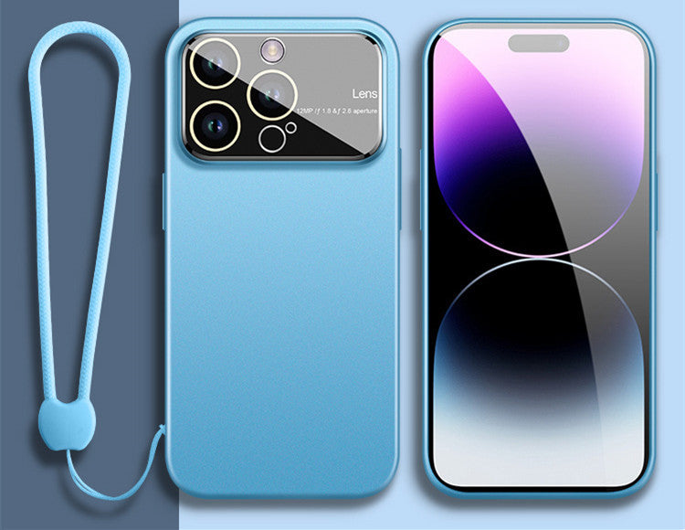 Large Window Frosted Anti-Drop Mirror Phone Case