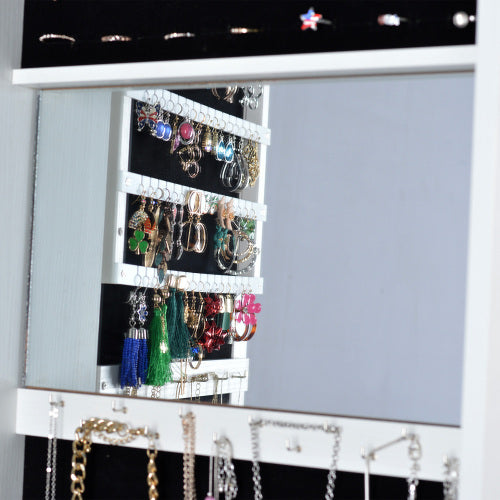 Full Body Mirror 360 Rotating Jewellery Cabinet