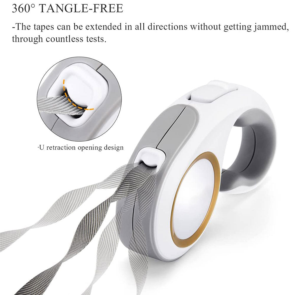 Automatic Retractable Dog Leash – 5M Tangle-Free Pet Lead