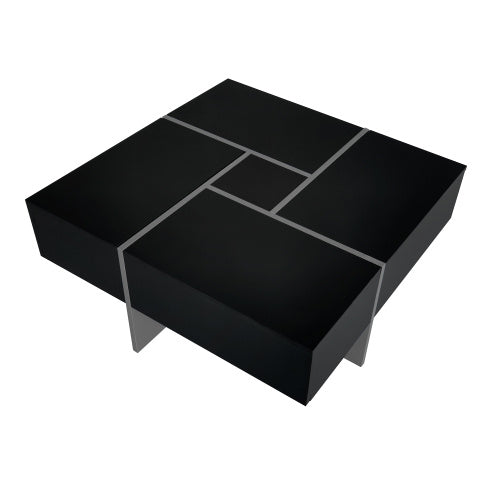 Coffee Table with Hidden Storage - Unique Design