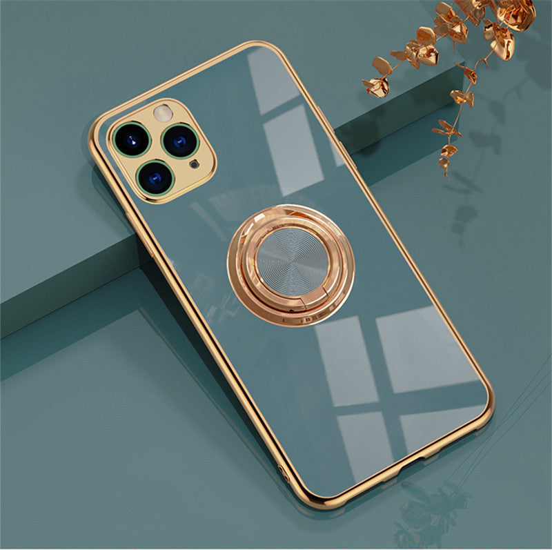 Luxury Silicone Plating Case for iPhone 11/12 Series
