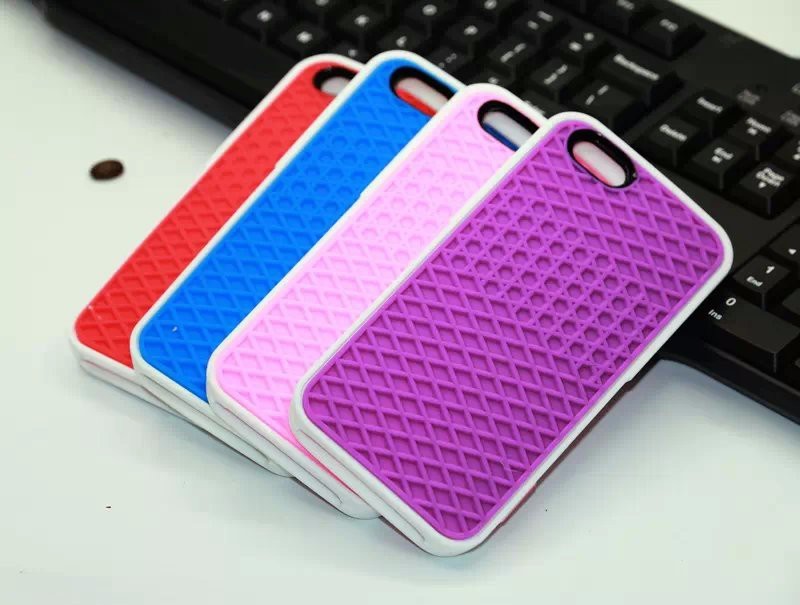 Waffle sole silicone phone case