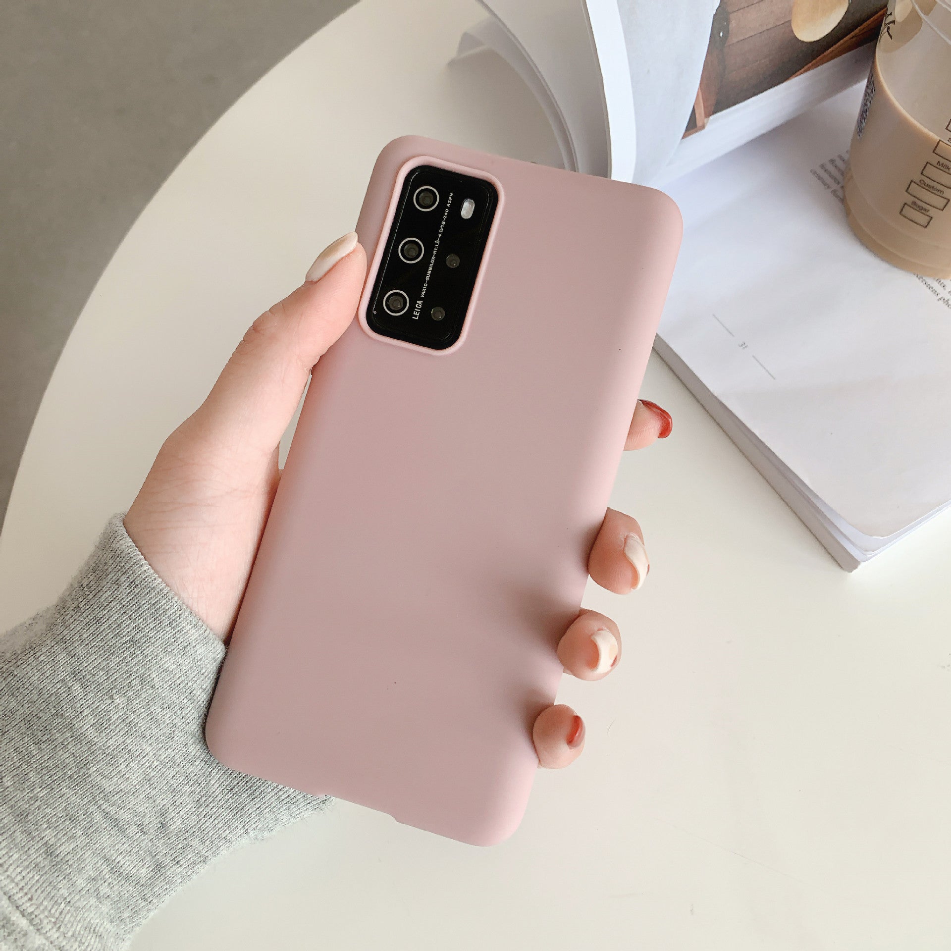 Candy color material solid color tpu all-inclusive shell