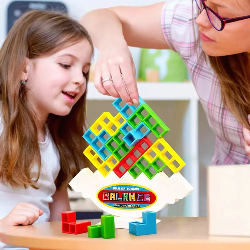 Balance Stacking Tower Game – Family & Travel Puzzle Toy