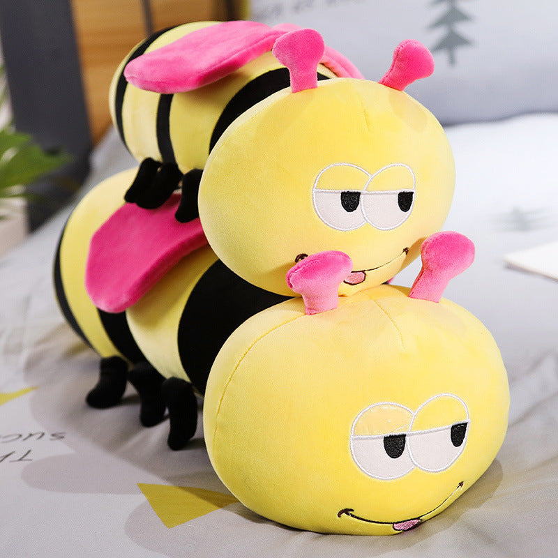 Soft bee plush toy