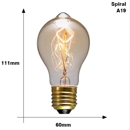Incandescent filament Retro Edison Light Bulb