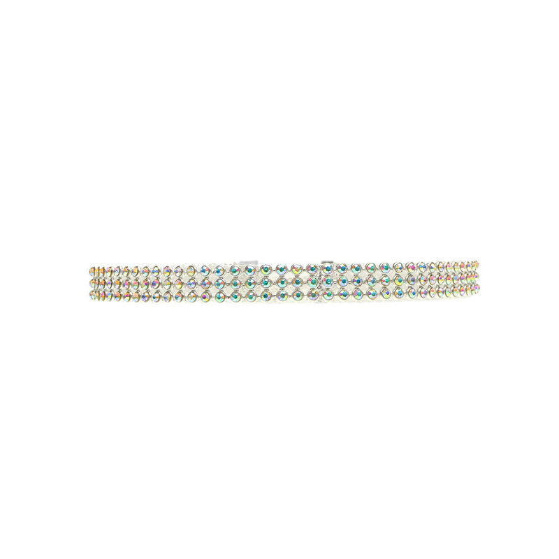 Crystal Rhinestone Choker Necklace for Women