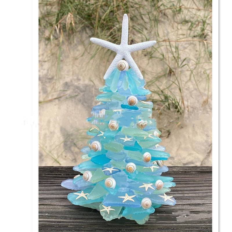 DIY Christmas Decoration Blue Christmas Tree
