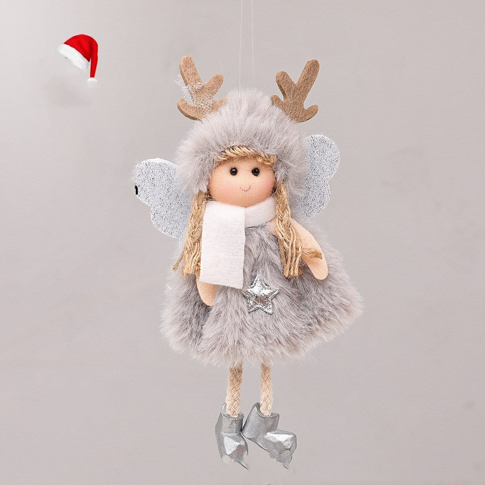 Christmas plush angel decorations