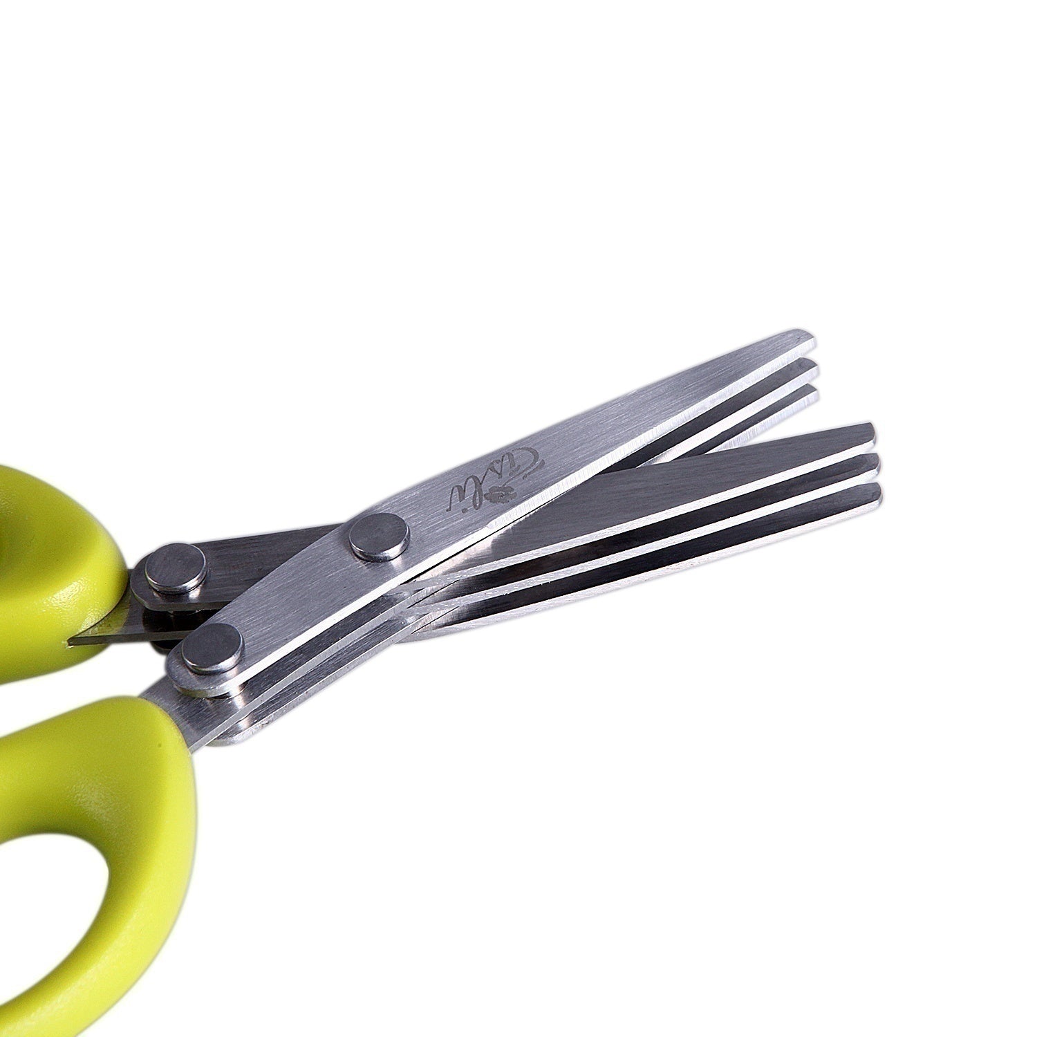 Multilayer Herb Scissors - Stainless Steel Kitchen Gadget