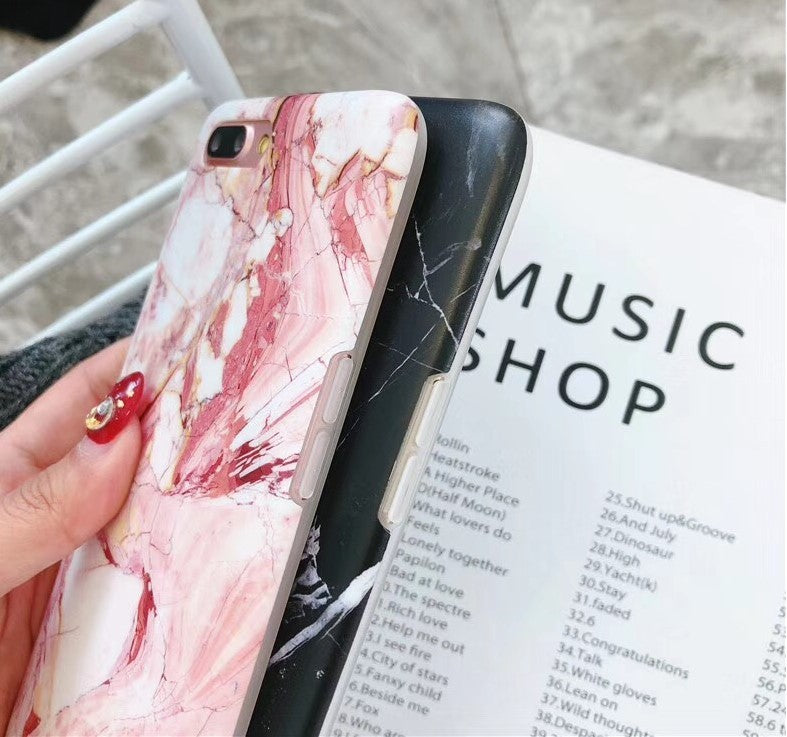 Luxury Marble Silicone Case – Fits iPhone 6 to XS Max