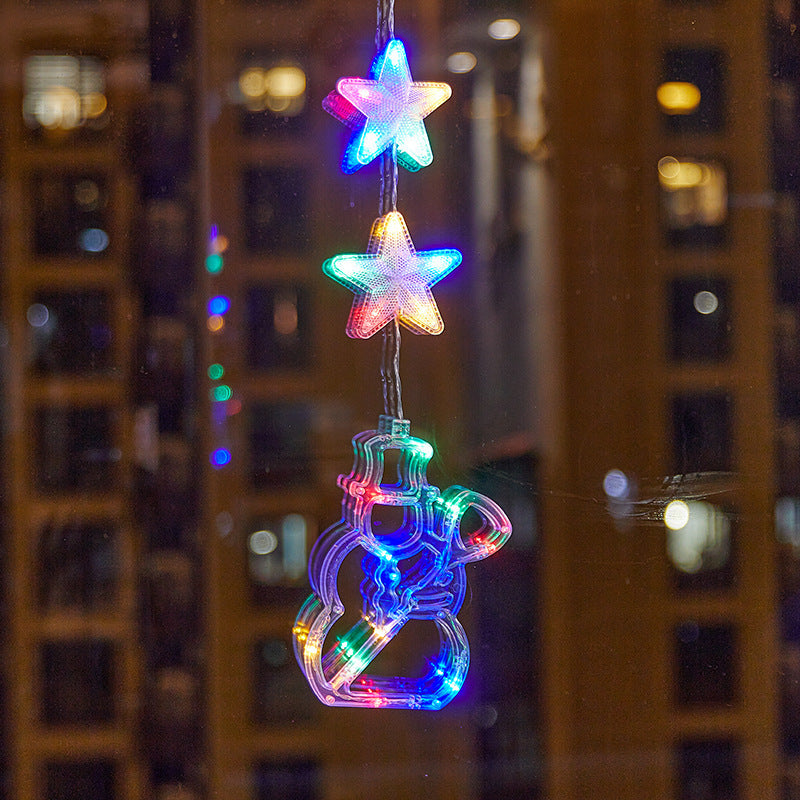 Christmas Atmosphere Layout Sucker Lamp