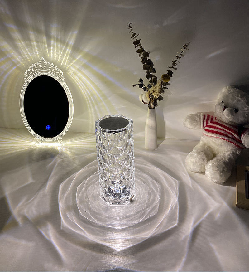 Romantic LED Rose Table Lamp