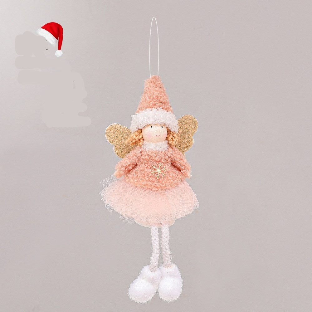 Christmas plush angel decorations