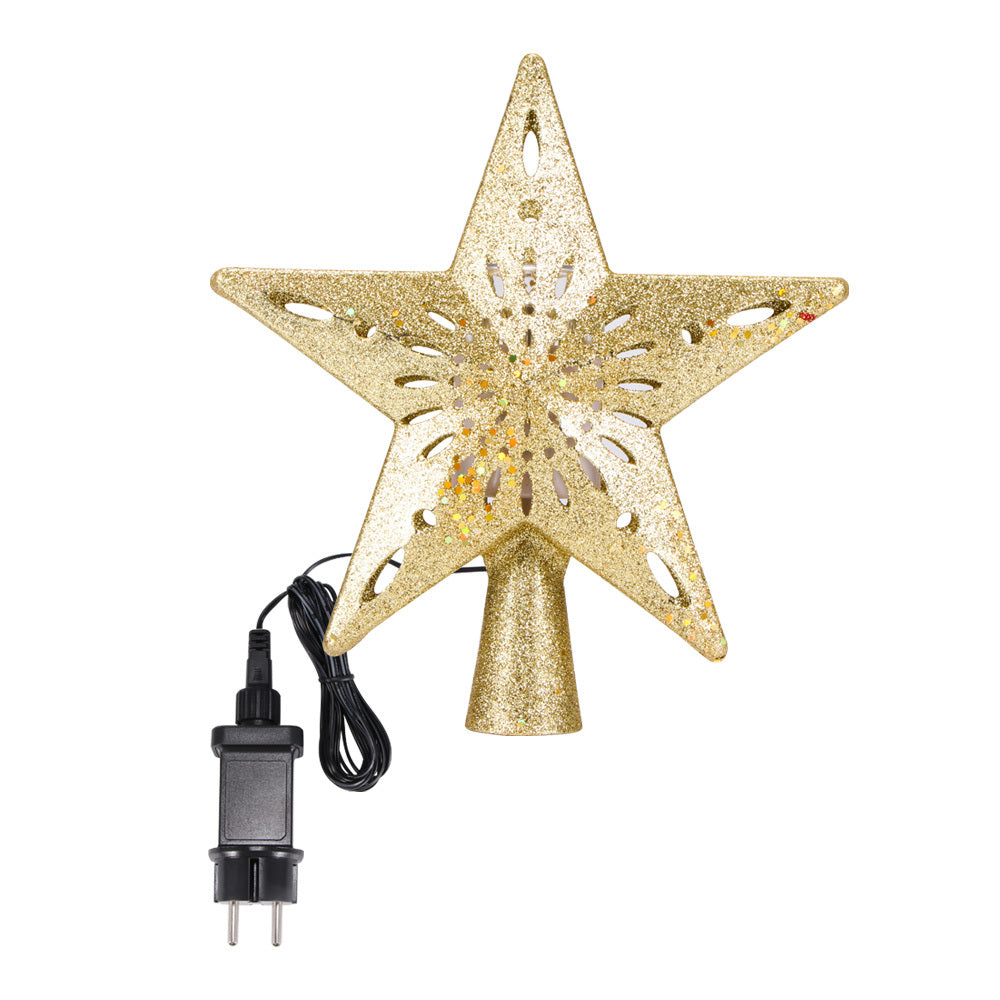 LED Star Tree Topper Projector