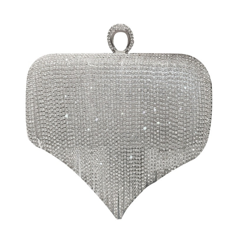Diamond Fringe Evening Bag
