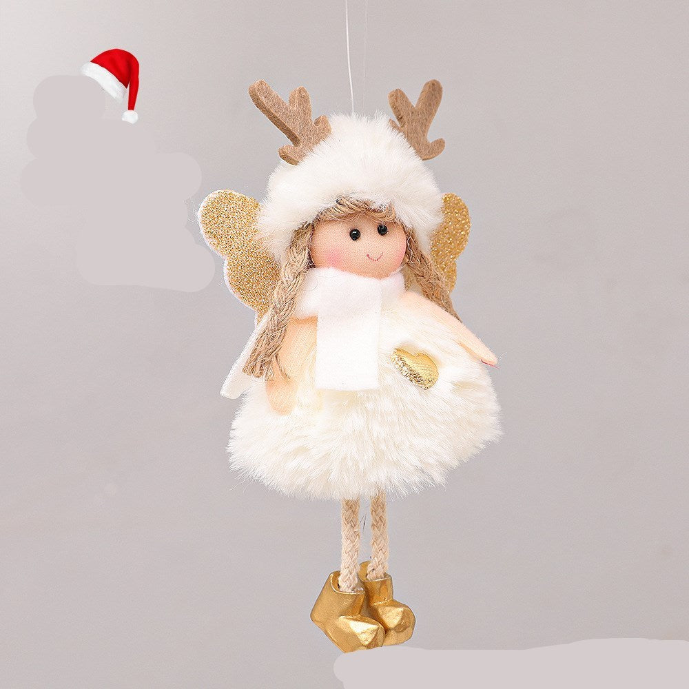 Christmas plush angel decorations