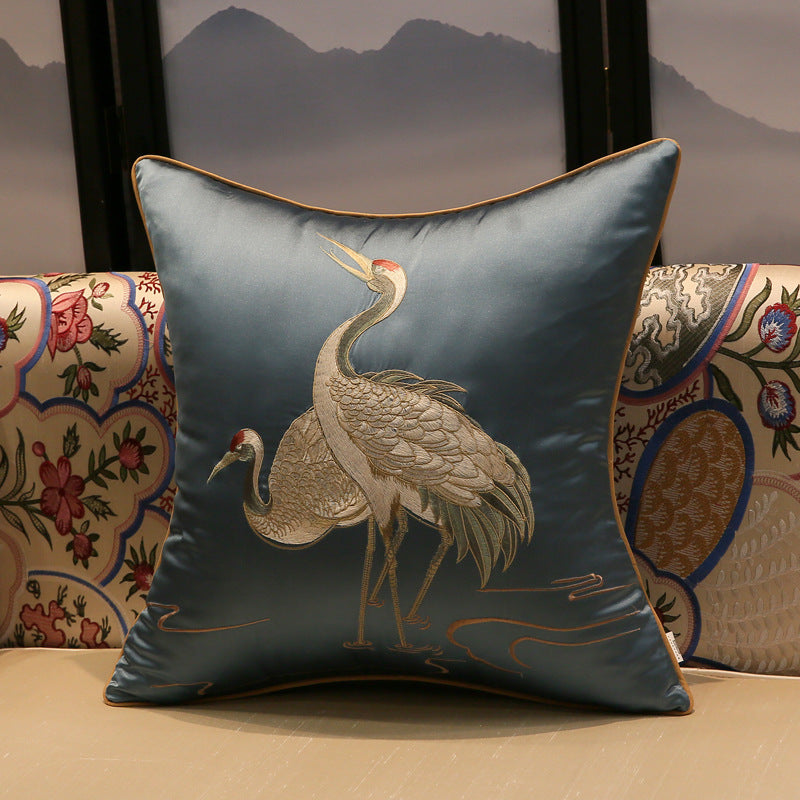 Crane Cushion Cover Without Core