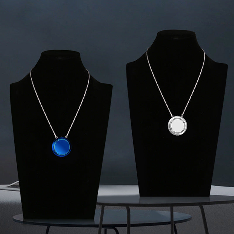 Wearable Negative Ion Air Purifier Necklace