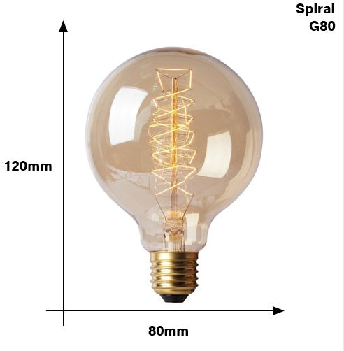 Incandescent filament Retro Edison Light Bulb
