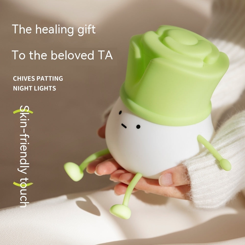 Green Chinese Onion Night Light β Desktop Decoration & Home Decor