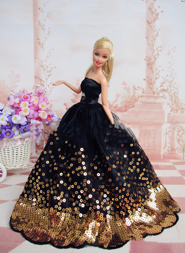 Sequin All Inclusive Doll Wedding Dress