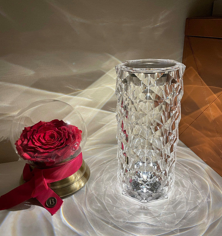 Romantic LED Rose Table Lamp