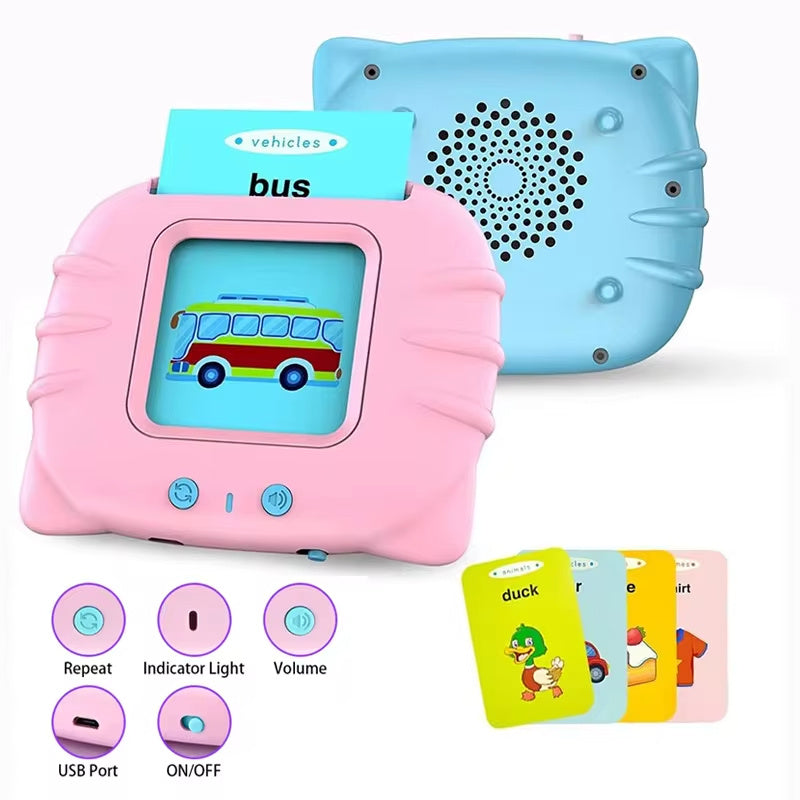 Early Learning English Card Machine – Educational Toy for Kids