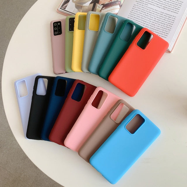 Candy color material solid color tpu all-inclusive shell