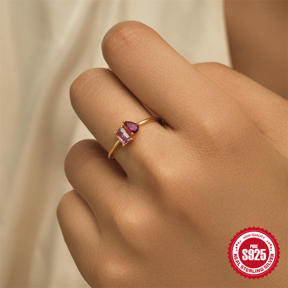 Openning Silver Ring Personality Simplicity