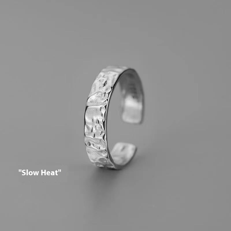 Hip Hop Men's Ring Retro Easy Matching Adjustable