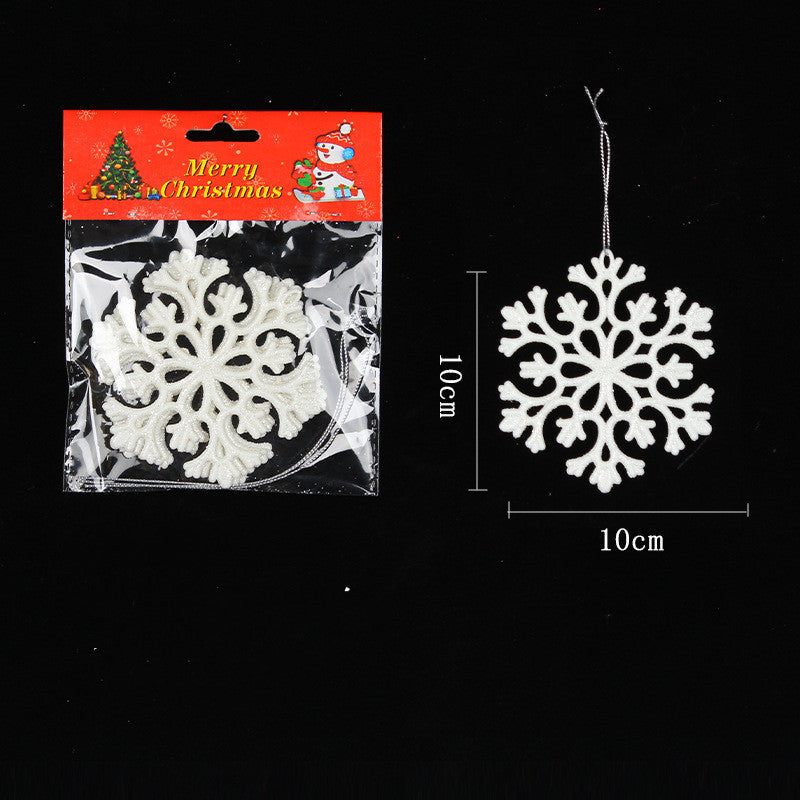Snowflake String Window Decor